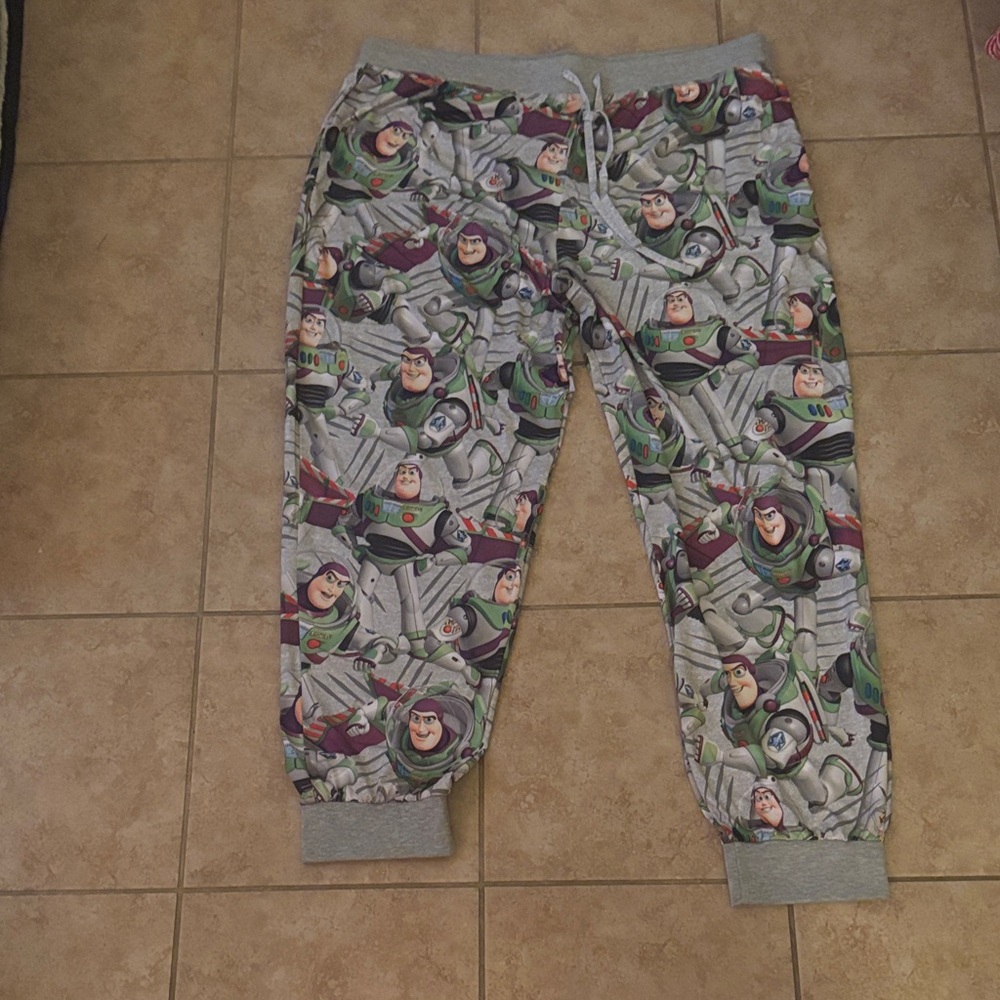 Gently Used Buzz Lightyear Mens Pajama Pants 
Size XXL